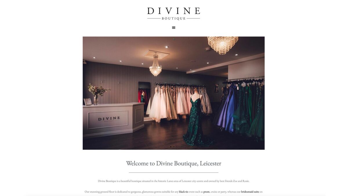 Divine-website