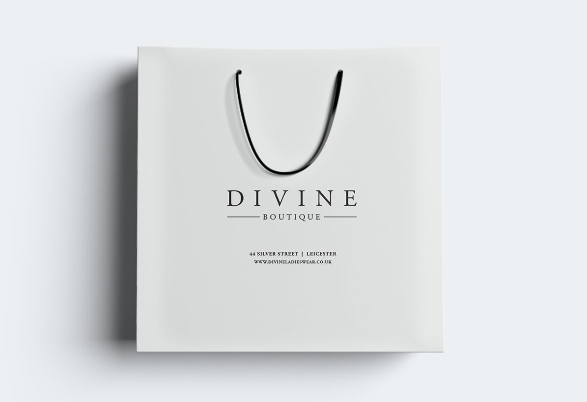 Divine shopping bag