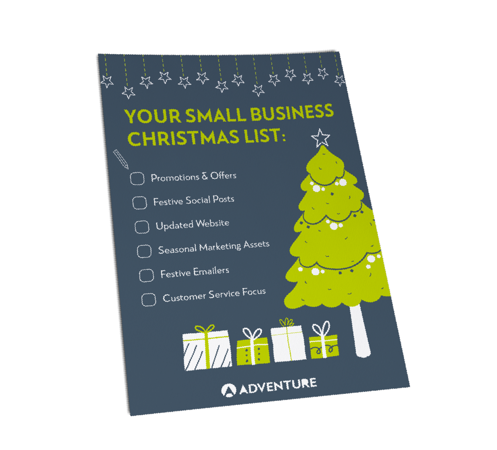 Adventure Christmas Leaflet