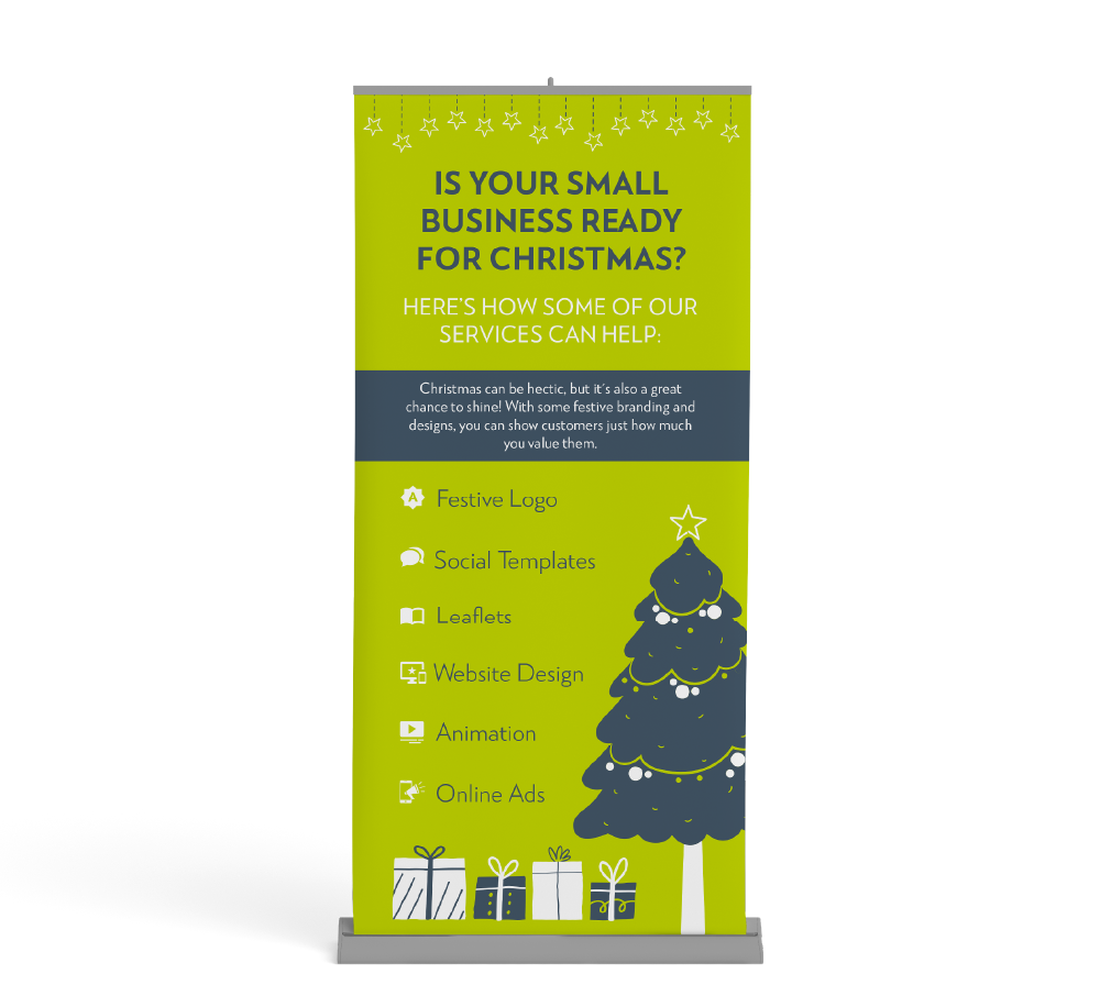 Adventure Christmas Roller Banners