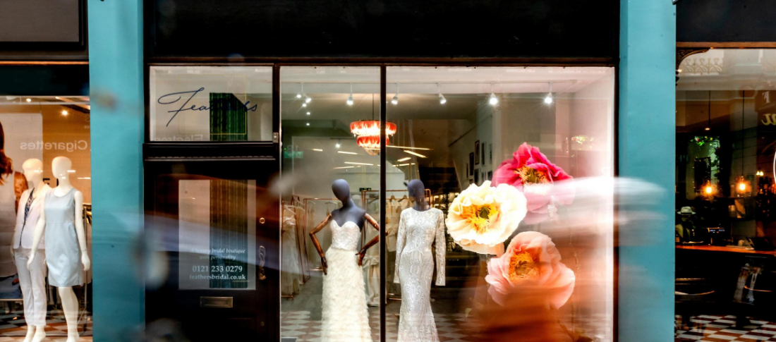 Corporate Photography example of store front by Lisa Carpenter Photography